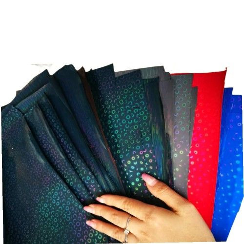 TPU Laser Dazzling Color Film Star Flower Type Laser Film